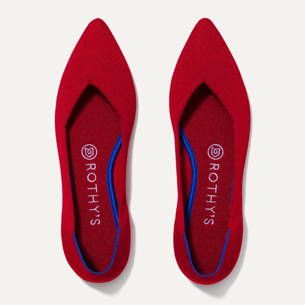 *SOLD*_Rothy’s Almond Toe Flats Size 7.5 (Like New)